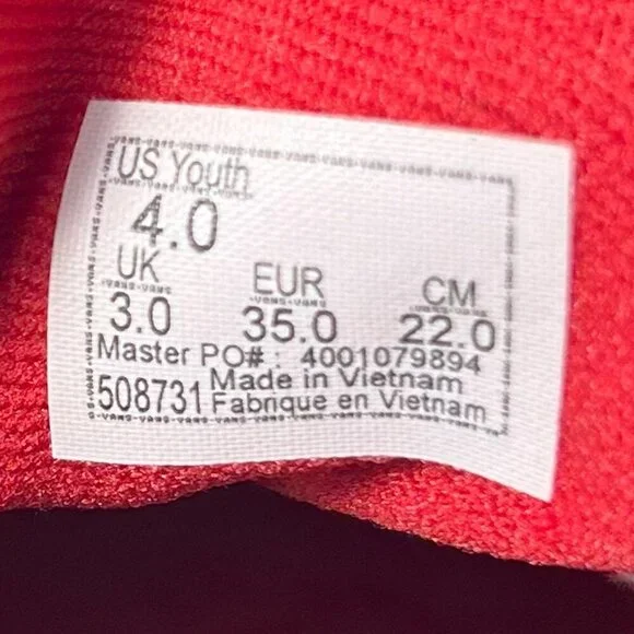 Vans Era Check Block Charcoal Grey Unisex Size Youth 4 - Picture 6 of 7